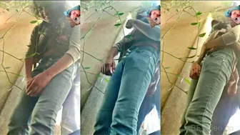 Desi Lovers Pressing Boobs Outdoors Viral Mms With Moans