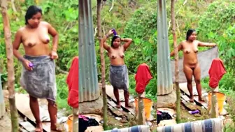 Bangla Naughty Randi Exposing Nude Body In Village Hut