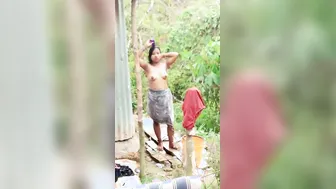 Bangla Naughty Randi Exposing Nude Body In Village Hut