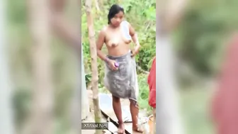 Bangla Naughty Randi Exposing Nude Body In Village Hut