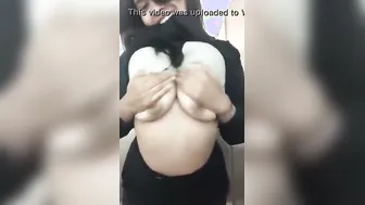 Big Tits Desi Babe Nude Selfie Vid Sipping Chai Seductively
