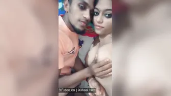 Indian Lovers Nude Romance Selfie Cam In Rainy Veranda