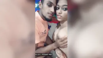 Indian Lovers Nude Romance Selfie Cam In Rainy Veranda