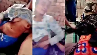 Village Gf Romancing Lover's Cock In Leaked Mms Under Banyan Tree