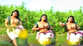 Mallu Model Topless Jiggling Huge Boobs Viral In Coconut Grove Shoot
