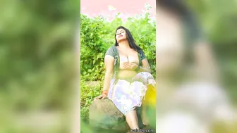 Mallu Model Topless Jiggling Huge Boobs Viral In Coconut Grove Shoot