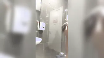 Super Sexy Teen Grinding Lover's Lund Hard In Steamy Indian Bathroom