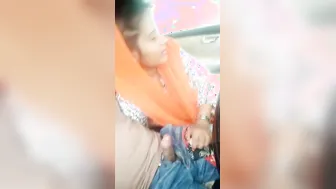 Bangladeshi Muslim Gf Sucking Lover's Dick Sloppily In Car