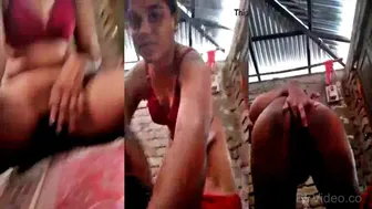 Bengali Babe Stripping Nude Dancing Seductively On Cam