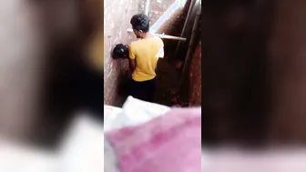 Desi Babe Sucking Lover's Lund While Boobs Get Mauled