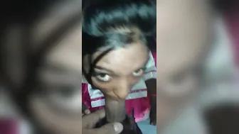 Desi Gf Gulping Lover's Lund At Farmhouse After Chai