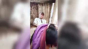 Adivasi Bhabhi Bent Doggy Fucked Outdoors In Jungle