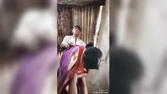 Adivasi Bhabhi Bent Doggy Fucked Outdoors In Jungle