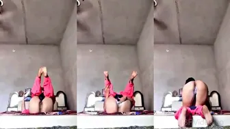 Village Desi Babe Arching Ass High Doggy Pound By Lover Raw