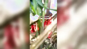 Desi Aunty Stripping Naked Outdoor Fuck Frenzy With Secret Lover