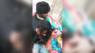 Daring Desi Lovers Outdoor Blowjob Sucking Lund Raw