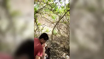 Desi Lovers Outdoor Raw Fucking Mms In Mango Orchard