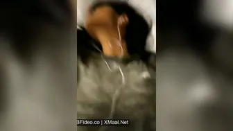 Indian Gf's Juicy Pussy Fingered Hard By Lover Closeup