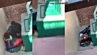 Rooftop Desi Lovers Caught Fucking By Peeping Uncle