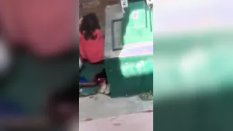 Rooftop Desi Lovers Caught Fucking By Peeping Uncle