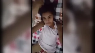 Srilankan Gf Topless Selfie Teasing Nipples In Blouse