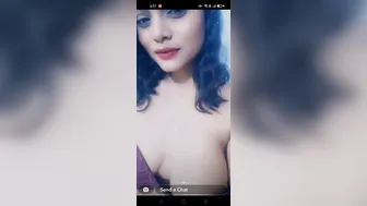 Gf Teasing With Big Boobs Hiding Hard Nipples In Blouse