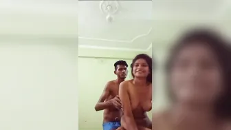 Lovers Grinding Deep In Doggy Romance On Saree-Strewn Bed