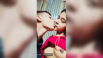 Village Gf Tiny Tits Sucked Hard By Lover In Hut