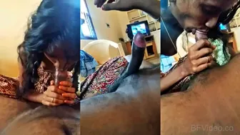 Tamil Gf Gagging Deep On Bf's Thick Lund In Steamy Dorm