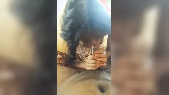 Tamil Gf Gagging Deep On Bf's Thick Lund In Steamy Dorm