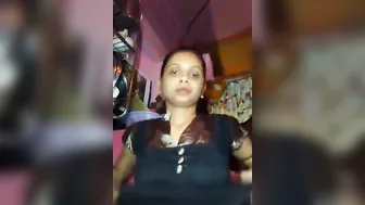 Gf Teasing Lover With Boobs Flash Selfie In Nightie