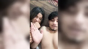 Shy Gf Teasing Boobs In Romantic Viral Mms From Hometown