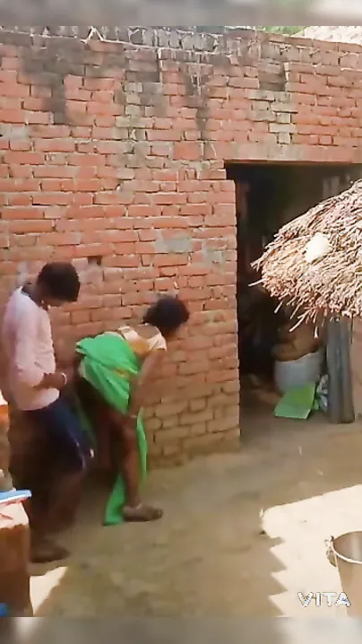 Village Bhabhi Bent Over Taking Doggystyle In Muddy Backyard