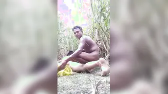 Chubby Dehati Randi Pounded Wild In Lush Green Fields