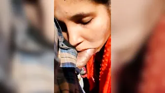 Desi College Gf Deepthroating Lund Park Mein Caught