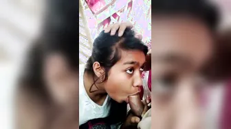 Cute Assamese College Babe Sucking Lover's Lund In Hostel
