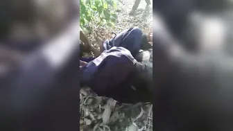 Dehati Randi Bhabhi Taking Lund Outdoors In Village Fields