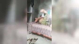 Dehati Randi Riding Local Customer In Muddy Village Yard