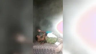 Dehati Randi Riding Local Customer In Muddy Village Yard