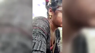 Randi Whore Sucking Customer Cock Outdoors Viral Mms