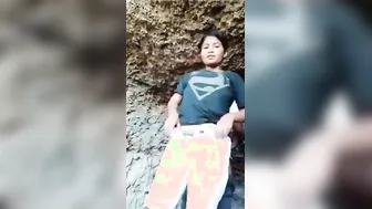 Desi College Friends Banging Hard Outdoors Part One