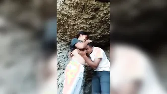 Desi College Friends Banging Hard Outdoors Part One