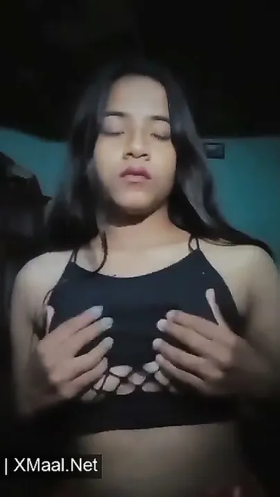 Innocent College Girl Baring Untouched Perky Boobs