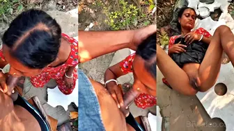 Local Randi Fucked Roughly Outdoors By Hungry Village Studs