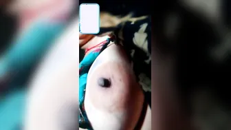 Sexy Desi Bhabhi Flashing Juicy Boobs On Video Call To Lover