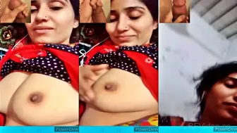 Paki Girlfriend Jiggling Big Boobs On Horny Video Call