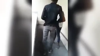 Young Desi Lovers Caught Fucking Hard In Backyard Bushes