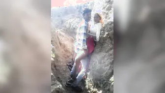 Adivasi Tribal Girl Wild Outdoor Sex Mms Spied By Village Voyeur