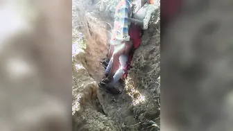 Adivasi Tribal Girl Wild Outdoor Sex Mms Spied By Village Voyeur