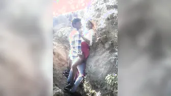 Adivasi Tribal Girl Wild Outdoor Sex Mms Spied By Village Voyeur